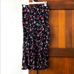 Madewell midi skirt